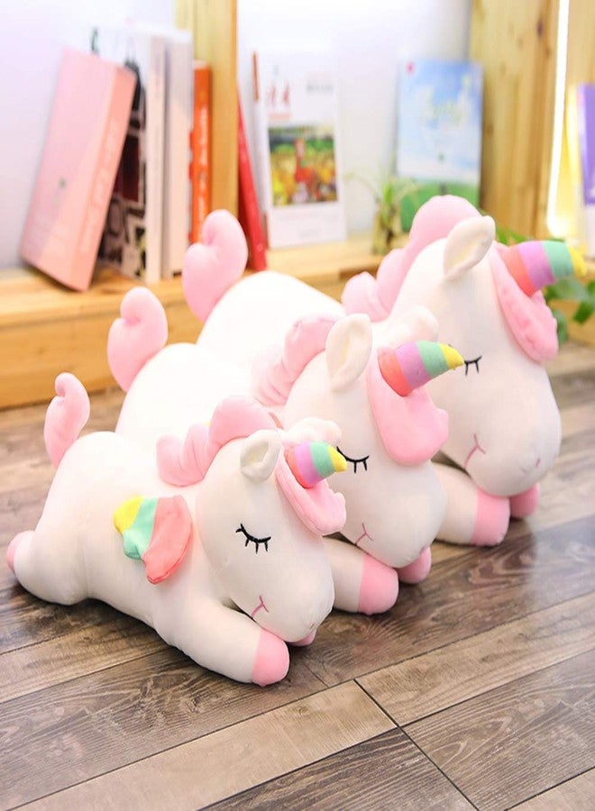 Trusmile Super Soft Unicorn Plush Toy Stuffed Animal Pillow Cushion Soft Stuffed for Baby Kids (Medium Size) - Image 5